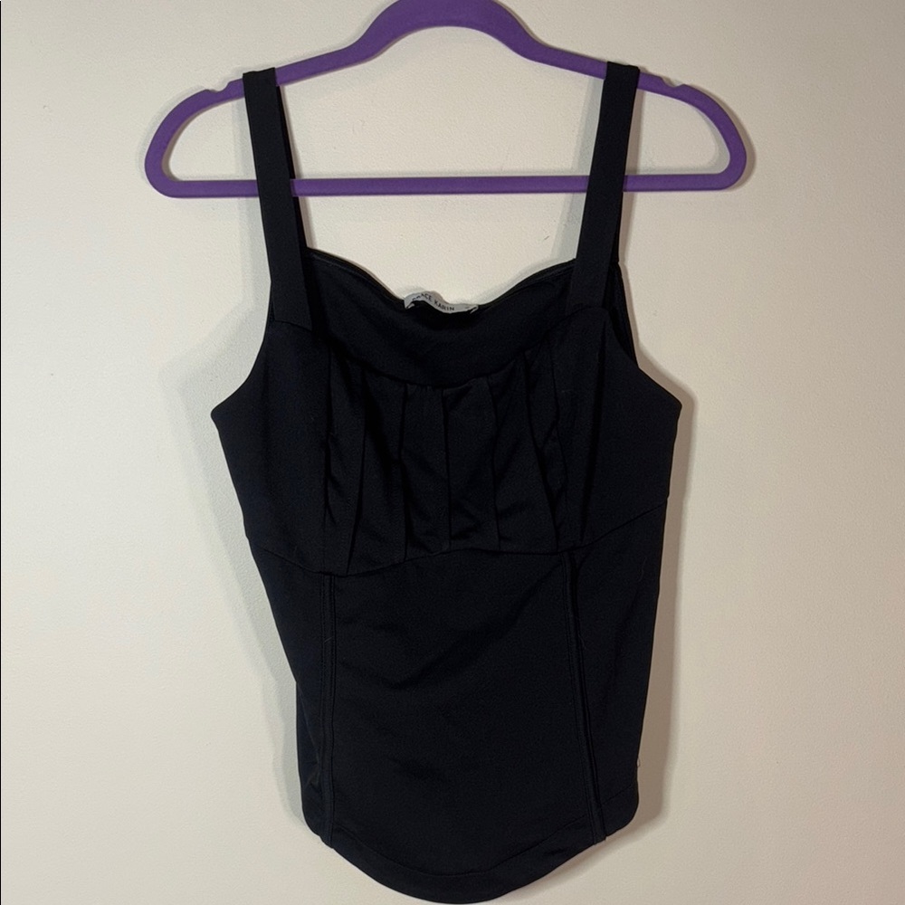 Grace Karin Black Fitted Tank